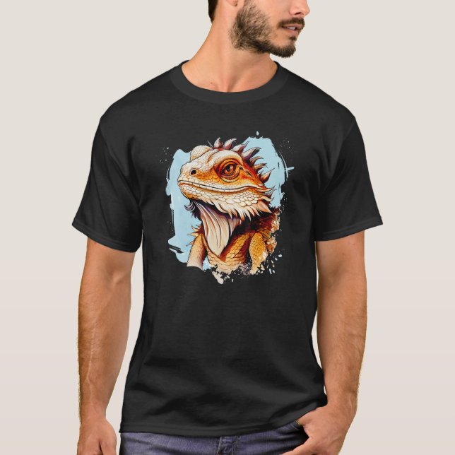 Camiseta Cute Bearded Dragon Beardies Enthusiasts Love Bear (Anverso)