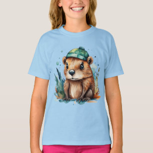 Camiseta Cute Beaver