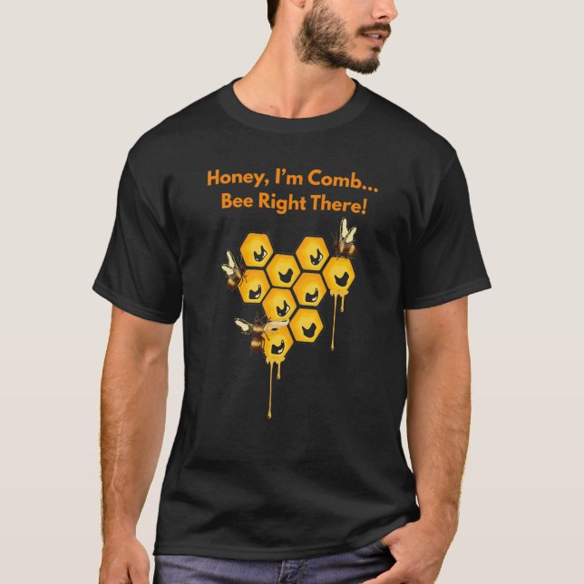 Camiseta Cute Bee Pun (Anverso)