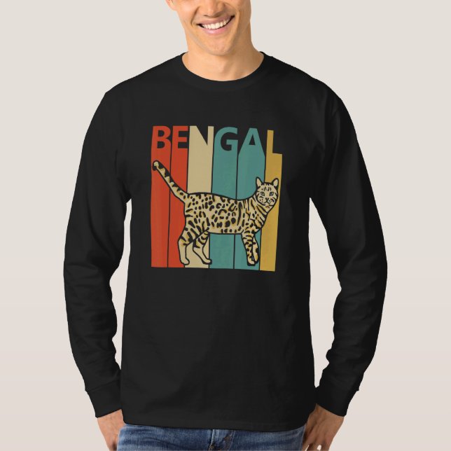 Camiseta Cute Bengal Cat (Anverso)