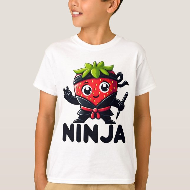 Camiseta Cute Berry Sneaky Ninja (Anverso)