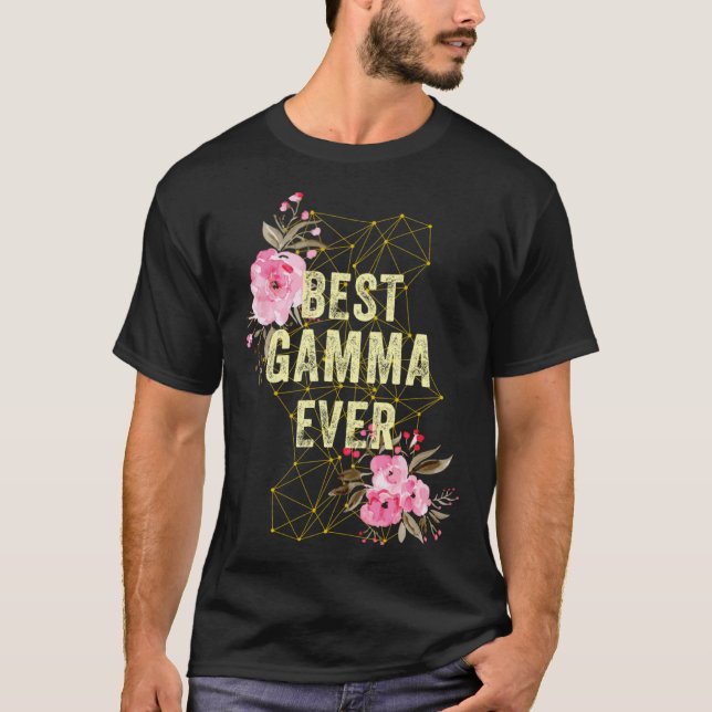 Camiseta Cute Best Gamma Ever Costume Mothers Day  Grandma (Anverso)