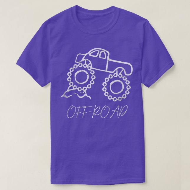 Camiseta Cute Big Car Fans Cool Truckers Off Road Monster T (Diseño del anverso)