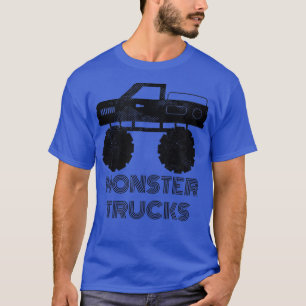Camiseta Cute Big Car Fans Guay Camioneros Monster Camiones