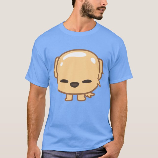 Camiseta Cute Big Forehead Dog Meme boy (Anverso)