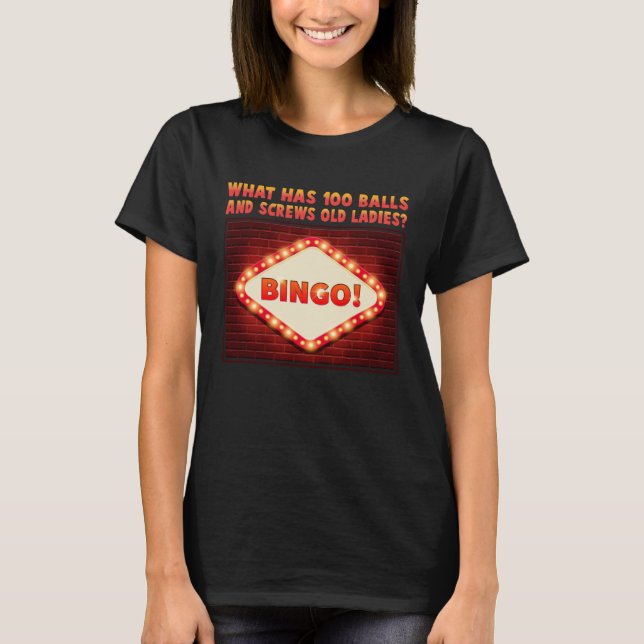 Camiseta Cute Bingo Design For Casino Game Bingo Lover 2 (Anverso)