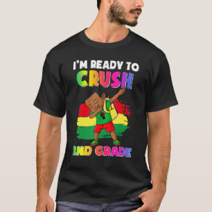 Camiseta Cute Black Boy Dabbing Estoy listo para aplastar 2