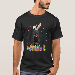 Camiseta Cute Black Lab Easter Day Bunny Eggys Easter Costu