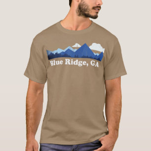 Camiseta Cute Blue Ridge Georgia Mountains GA Retro Distres