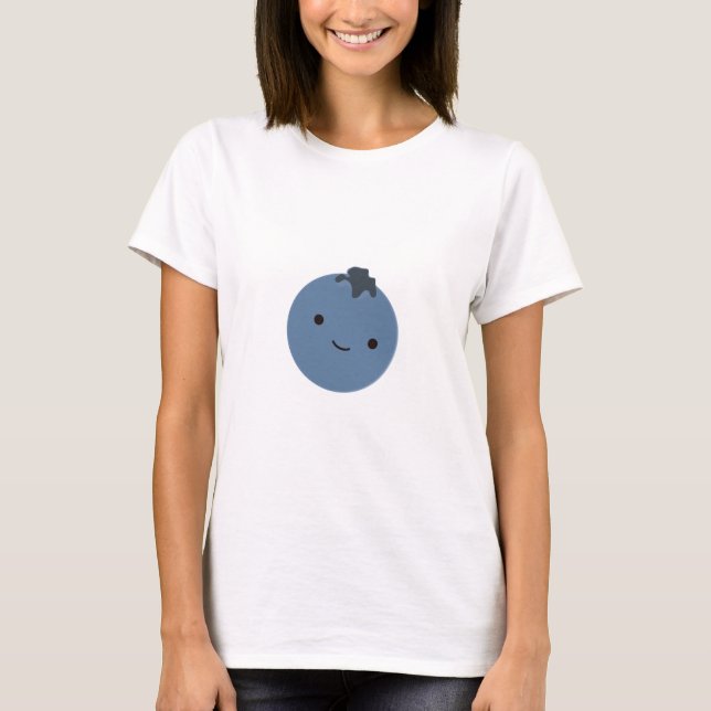 Camiseta Cute Blueberry (Anverso)