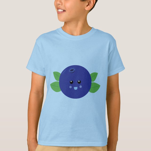 Camiseta Cute Blueberry (Anverso)