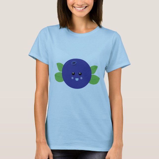 Camiseta Cute Blueberry (Anverso)