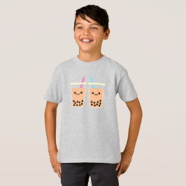 Camiseta Cute Boba Bubble Tea Love