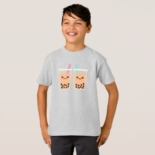 Camiseta Cute Boba Bubble Tea Love