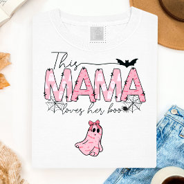 Camiseta Cute Boo Ghost Mama Spooky