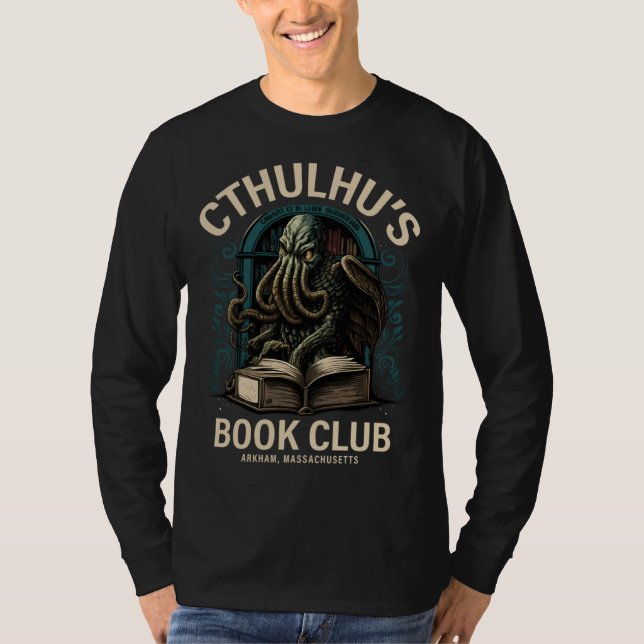 Camiseta Cute Book Club Cthulhu (Anverso)