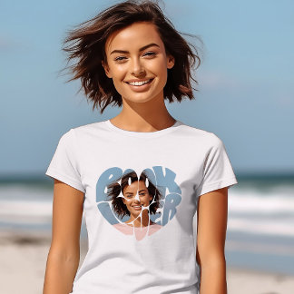 Camiseta Cute Book Lover Custom Photo T-Shirt