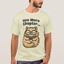 Camiseta Cute Bookworm Cat T-Shirt