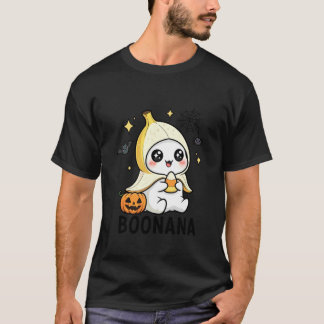 Camiseta Cute Boonana Ghost Banana Funny Halloween Costume