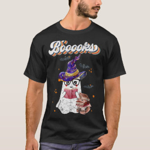 Camiseta Cute Booooks Ghost Leer más libros Gracioso Profes