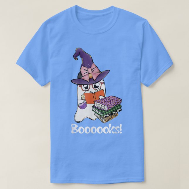 Camiseta Cute Boooooooooooooks Leer libros Leopard Plaid Te (Diseño del anverso)