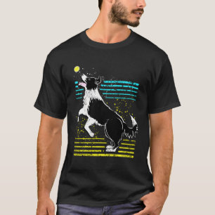 Camiseta Cute Border Collie Herding Dog Â€OEovina Dogâ€  B