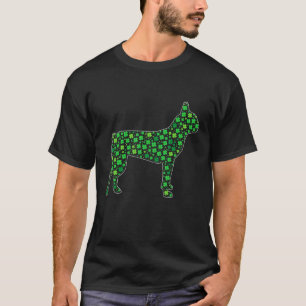 Camiseta Cute Boston Terrier Saint Patrick S Day Dogs Dad M