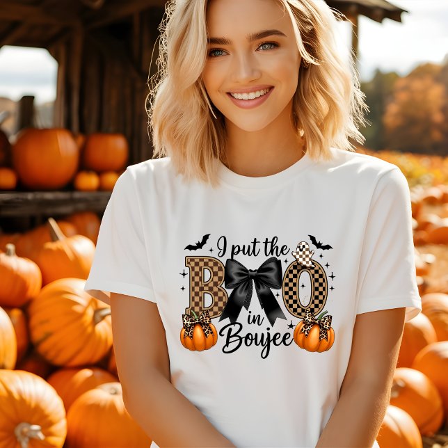 Camiseta Cute Boujee Halloween (Subido por el creador)