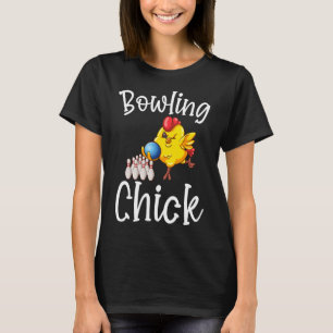 Camiseta Cute Bowling Chick Funny Bowler Bowler Game Enthus