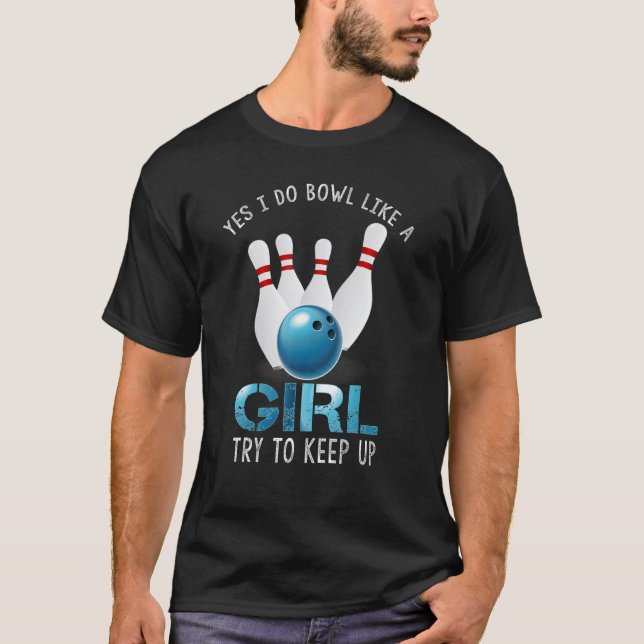 Camiseta Cute Bowling For Women Girls Bowler Spare Me Ladie (Anverso)