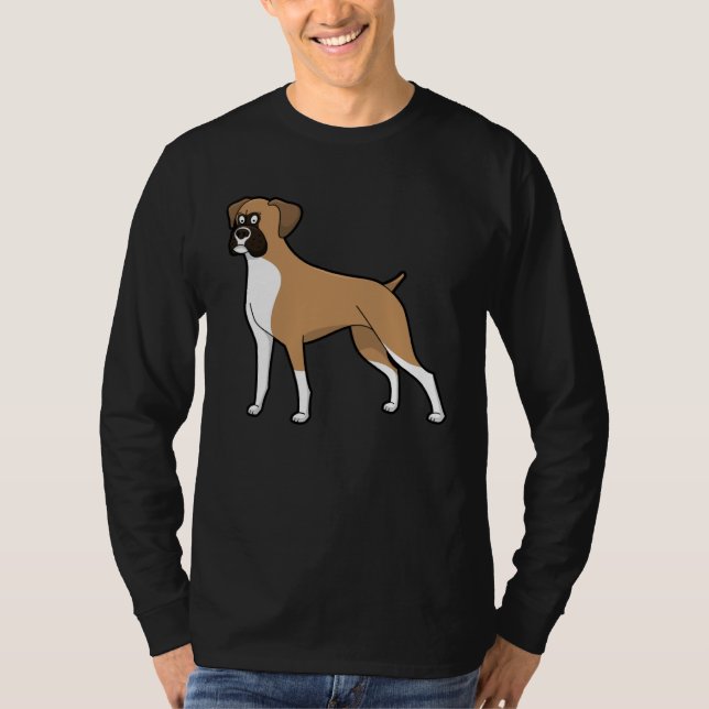 Camiseta Cute Boxer Dog  Dog (Anverso)