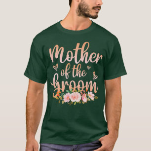 Camiseta Cute Bridal Shower Wedding Flower Mother of the Gr