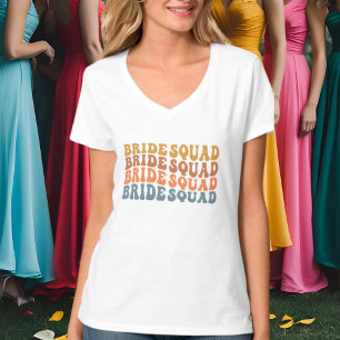 Camiseta Cute Bride boda de arte de palabras