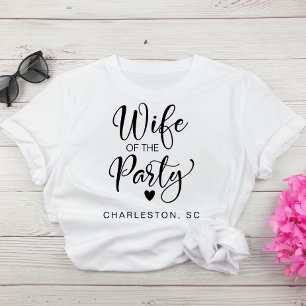 Camiseta Cute Bride Charleston Bachelorette