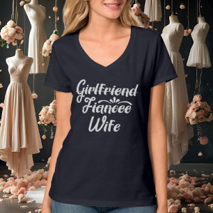 Camiseta Cute Brie arte de palabras casada