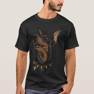 Camiseta Cute Brutal Doberman