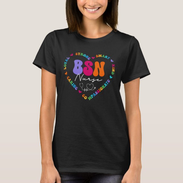Camiseta Cute BSN Nurse Appreciation Nursing School (Anverso)