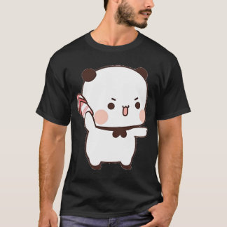 Camiseta Cute Bubu lanza sandalias en Dudu desde que él