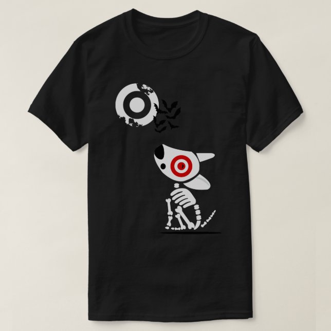 Camiseta Cute Bullseye Dog Team TShirt (Diseño del anverso)
