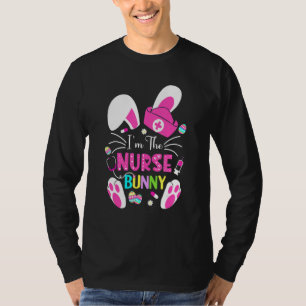 Camiseta Cute Bunnies Pascua, soy la enfermera...