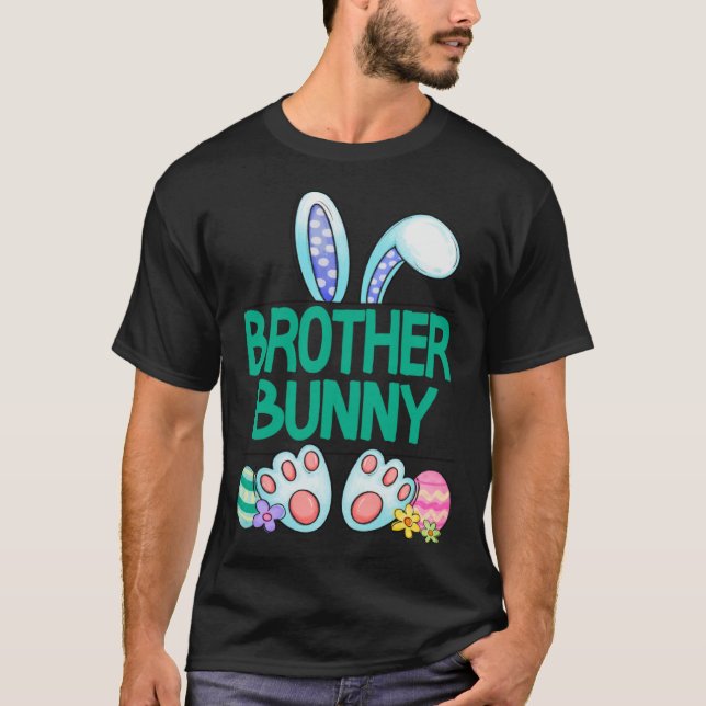 Camiseta Cute Bunny Brother Bunny Cute Easter Family Matchi (Anverso)