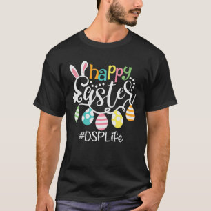 Camiseta Cute Bunny Eggs Feliz Pascua DSP