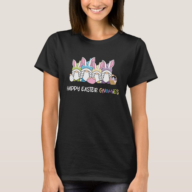 Camiseta Cute Bunny Happy Easter Day Eggs Hunt Boys Girls K (Anverso)