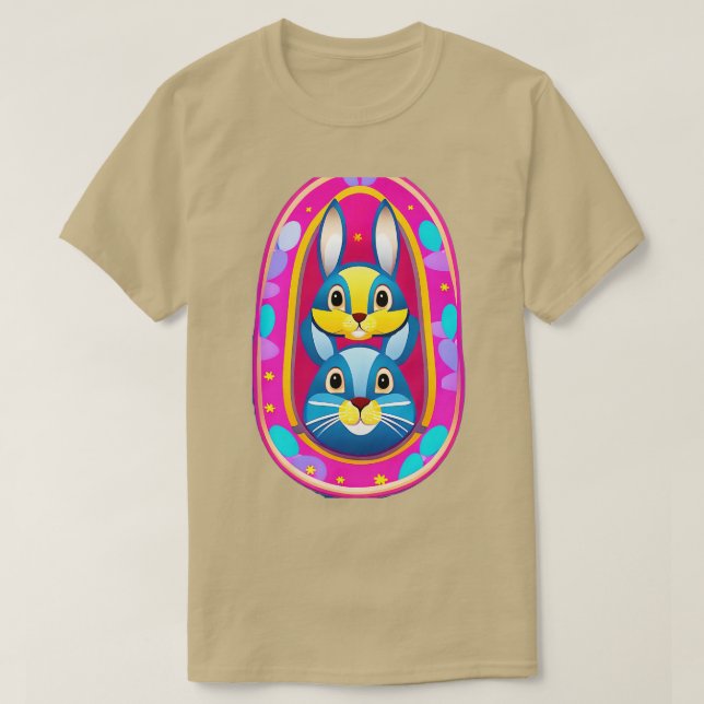 Camiseta Cute Bunny Rabits (Diseño del anverso)