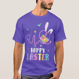Camiseta Cute Bunny With Bandana Heart Glasses Bubblegum Ea