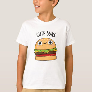 Camiseta Cute Buns Funny Burger Pun