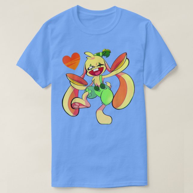 Camiseta Cute Bunzo Bailando Juega Tiempo De Juego Para El  (Diseño del anverso)