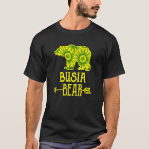 Camiseta Cute Busia Oso Autismo Conciencia Familia Autista 