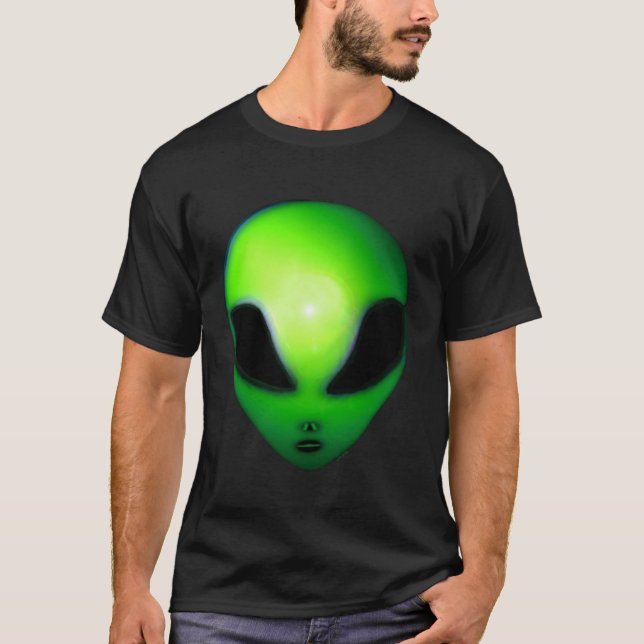 Camiseta Cute But Mean Green Alien Thing (Anverso)