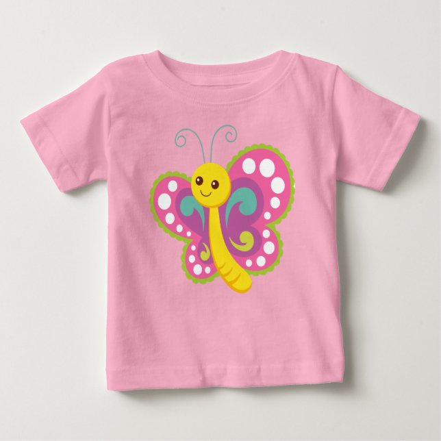 Camiseta Cute Butterfly (Anverso)